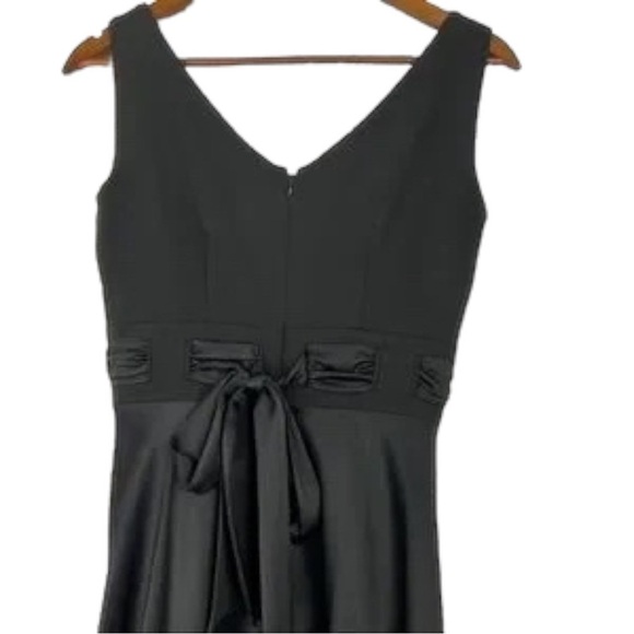 𝅺nwt ANTONIO MELANI TANELLA BLACK SLEEVELESS SLIP‎ DRESS - Picture 3 of 10